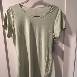 Reebok Light Green Short Sleeve Women's Tee